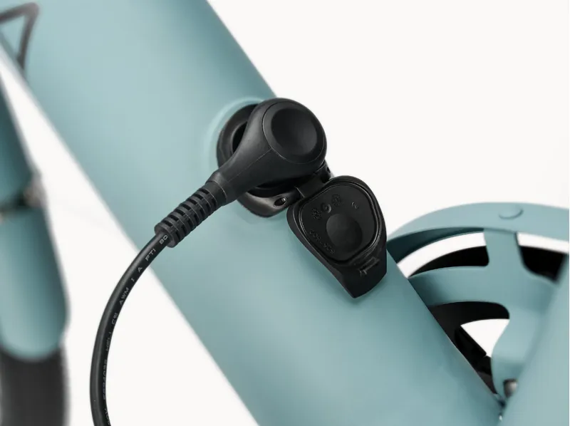 Electra Loft Go 7d Step Over Electric Hybrid Bike 2025 in Matte Cadet Blue-5